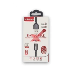 Cabo Cel Xtrad USB-C 1M 2.4A