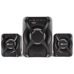 Caixa de Som Subwoofer Kisonli U-2500BT 11W Rms Bluetooth, USB, Pen Drive