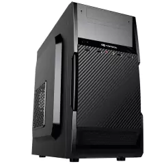 Gabinete Office C3Tech MT-25V2BK - Micro-ATX e Mini-ITX
