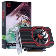 Placa de Vídeo Nvidia GeForce GT 740 4GB GDDR5 Pcyes Single Fan 128 Bits ( 1 HDMI, 1 DVI, 1 VGA) - 1 Ano de Garantia