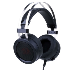 Headset Gamer Redragon Scylla Black P2 C/ Adaptador P3 (Pega em Todas as Plataformas)
