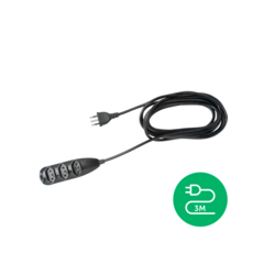 Extensão Elétrica Intelbras Ext 3003 Tamanho 3M Cabo 0,75mm 2P+T - WZetta: Pcs, Eletrônicos, Áudio, Vídeo e mais