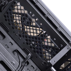Gabinete Gamer Pcyes Venus Black *Com 2 Fans Led Vermelho* - Micro-ATX e Mini-ITX - loja online