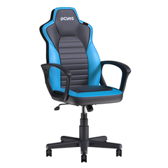 Cadeira Gamer Pcyes Mad Racer STI Turbo Arctic Blue - WZetta: Pcs, Eletrônicos, Áudio, Vídeo e mais