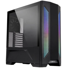 Gabinete Gamer Lian Li Lancool II - X Black Com Led Rgb Frontal *Com 3 Fans Sem Led* - E-ATX, ATX, Micro-ATX e Mini-ITX