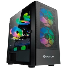 Gabinete Gamer Hayom GB1714 *Com 2 Fans Led Rgb Controlável* - Micro-ATX e Mini-ITX - comprar online