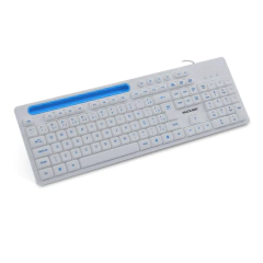 Teclado Multimídia Multilaser TC263 White - comprar online