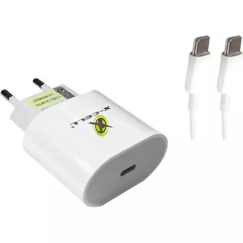 Carregador Turbo Com Cabo X-Cell 6.0A 30W USB-C XC-UR28
