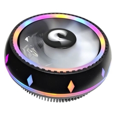 Air Cooler Rise Mode G200 120mm Led Rainbow Intel/AMD LGA1200/1366/775 | AM4 TDP: 65W - RM-AC-O2-RGB