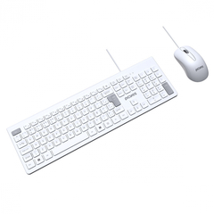 Kit Teclado e Mouse Pcyes White - PCOSF2W - comprar online