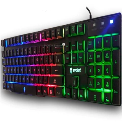 Teclado Semi Mecânico Evolut Hawke RGB - comprar online