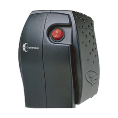 Estabilizador Coletek 500VA 4 Tomadas Entrada: Bivolt Saída: 115V Bem Ligado ES-500VA
