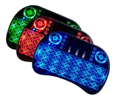 Mini Teclado e Mouse Touch USB com Led para PC/Notebook/TV/TVBox - WZetta: Pcs, Eletrônicos, Áudio, Vídeo e mais