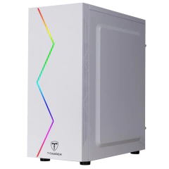 Gabinete Gamer T-Dagger TGC-P03B White Com Led Rgb Frontal *Sem Fan Led* - ATX, Micro-ATX e Mini-ITX - comprar online