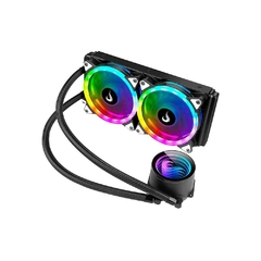 Water Cooler Rise Mode Black 240mm Led ARGB (*Ligar Led na Placa Mãe ARGB 3 Pinos 5V) Intel/AMD LGA1200/1366/2011 | AM4 TDP: 180W - RM-WCB-04-ARGB - comprar online