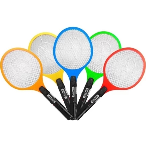 Raquete Elétrica Mata Pernilongos Recarregável