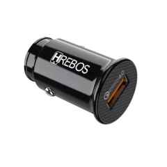 Carregador Veicular Hrebos HS-308 18W (1 USB) Quick Charger 4.0 - comprar online