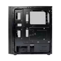 Gabinete Gamer C3Tech MT-G400BK Com Led Rgb Frontal - ATX, Micro-ATX e Mini-ITX - WZetta: Pcs, Eletrônicos, Áudio, Vídeo e mais