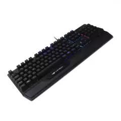 Teclado Mecânico C3Tech KGM-1200BK RGB Switch Blue na internet