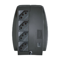 Estabilizador Coletek 500VA 4 Tomadas Entrada: Bivolt Saída: 115V Bem Ligado ES-500VA - comprar online