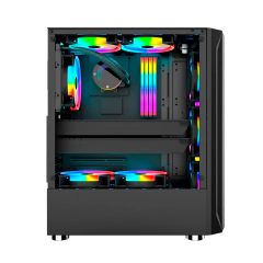 Gabinete Gamer Hayom GB1706 *Com 3 Fans Led Rgb Controlável* - ATX, Micro-ATX e Mini-ITX na internet