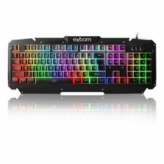 Teclado Semi Mecânico Metal Exbom BK-G200