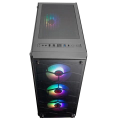 Gabinete Gamer Redragon WheelJack Black *Sem Fan Led* - ATX, Micro-ATX e Mini-ITX - WZetta: Pcs, Eletrônicos, Áudio, Vídeo e mais