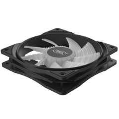 Cooler Fan 120mm Deepcool DP-FLED-RF120-WH Led White *Molex *PWM - loja online
