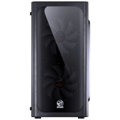 Gabinete Gamer Pcyes Venus Black *Com 2 Fans Led Vermelho* - Micro-ATX e Mini-ITX na internet