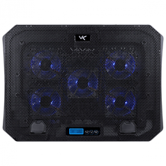 Base Para Notebook Vinik Ice CN300 15.6" com Display LCD + 5 Cooler Led - WZetta: Pcs, Eletrônicos, Áudio, Vídeo e mais