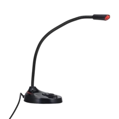 Microfone Gamer USB Coreano Tomate MT1008 na internet