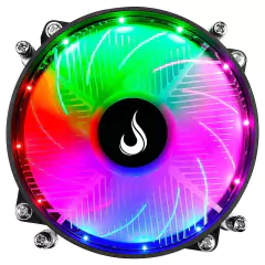 Air Cooler Rise Mode X4 90mm Led Rainbow Intel LGA1200 TDP: 115W - RM-ACX-04-RGB - WZetta: Pcs, Eletrônicos, Áudio, Vídeo e mais