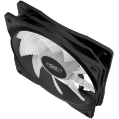 Cooler Fan 120mm Deepcool DP-FLED-RF120-WH Led White *Molex *PWM - WZetta: Pcs, Eletrônicos, Áudio, Vídeo e mais