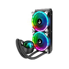 Water Cooler Rise Mode Black 240mm Led ARGB (*Ligar Led na Placa Mãe ARGB 3 Pinos 5V) Intel/AMD LGA1200/1366/2011 | AM4 TDP: 180W - RM-WCB-04-ARGB - WZetta: Pcs, Eletrônicos, Áudio, Vídeo e mais