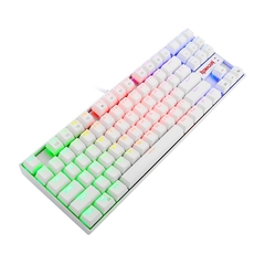 Teclado Mecânico 80% Redragon Kumara White RGB Switch Blue - WZetta: Pcs, Eletrônicos, Áudio, Vídeo e mais