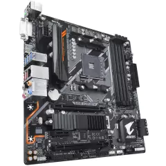 Placa Mãe AM4 B450 DDR4 c/ M.2 e 4 Slot Memória Gigabyte Aorus - 1 Ano de Garantia - WZetta: Pcs, Eletrônicos, Áudio, Vídeo e mais
