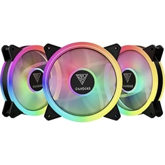 Kit 3 Cooler Fan 120mm Gamdias Aeolus M2-1203 Lite com Botão de Controlar - comprar online