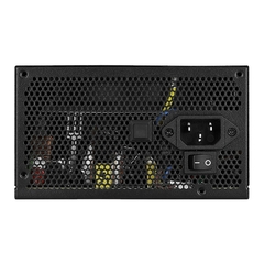 Fonte ATX 750W Real PFC Ativo 80 Plus Gold Aerocool Dorado Led RGB
