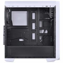 Gabinete Gamer Pcyes Nova White c/ Led 7 Cores Frontal Controlável e 1 Fan Led - ATX, Micro-ATX e Mini-ITX - WZetta: Pcs, Eletrônicos, Áudio, Vídeo e mais