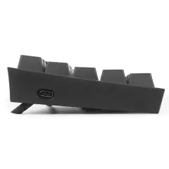 Teclado Mecânico 60% Redragon Fizz Black Rainbow Switch Blue