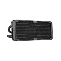 Water Cooler Rise Mode Black 240mm Led ARGB (*Ligar Led na Placa Mãe ARGB 3 Pinos 5V) Intel/AMD LGA1200/1366/2011 | AM4 TDP: 180W - RM-WCB-04-ARGB