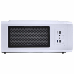 Gabinete Gamer Pcyes Nova White c/ Led 7 Cores Frontal Controlável e 1 Fan Led - ATX, Micro-ATX e Mini-ITX