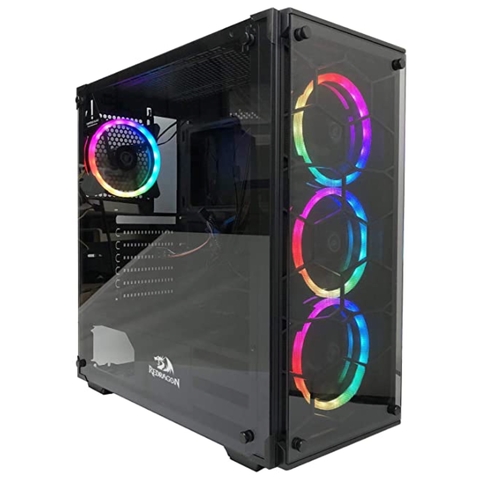 Gabinete Gamer Redragon WheelJack Black *Sem Fan Led* - ATX, Micro-ATX e Mini-ITX