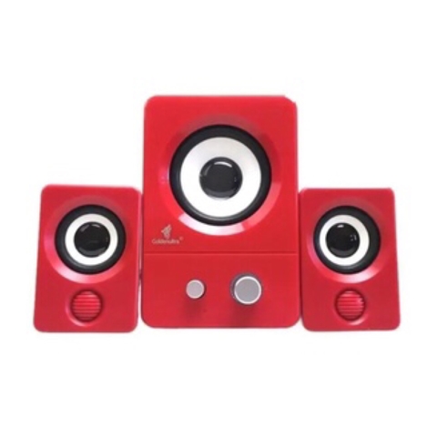 Subwoofer Goldenultra Red 10W Rms