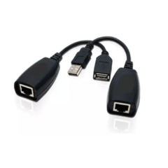 Cabo Extensor USB Via Cabo Ethernet RJ45 Até 150m