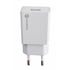 Carregador de Parede GT 2.1A 10W Branco Bivolt (1 USB)