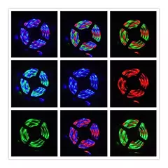 Fita de Led RGB 3528 5M Lehmox LEY-3528 Controladora + Controle - comprar online