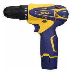 Parafusadeira e Furadeira de Impacto WeToKe WK013 18V 2 Bateria Bivolt com Maleta e Acessórios - WZetta: Pcs, Eletrônicos, Áudio, Vídeo e mais