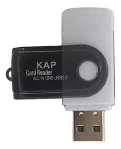 Leitor de Cartão de Memória USB Kapbom KA-1107 4 em 1 - WZetta: Pcs, Eletrônicos, Áudio, Vídeo e mais