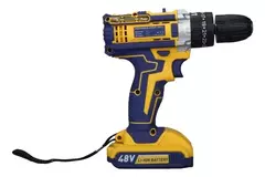 Parafusadeira e Furadeira de Impacto WeToKe WK016 48V 2 Bateria Bivolt com Maleta e Acessórios